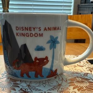 Starbucks Disney Animal Kingdom mug.  You are Here collection.